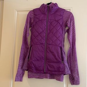 Lululemon | Vest and Long Sleeve | Purple | Size 4